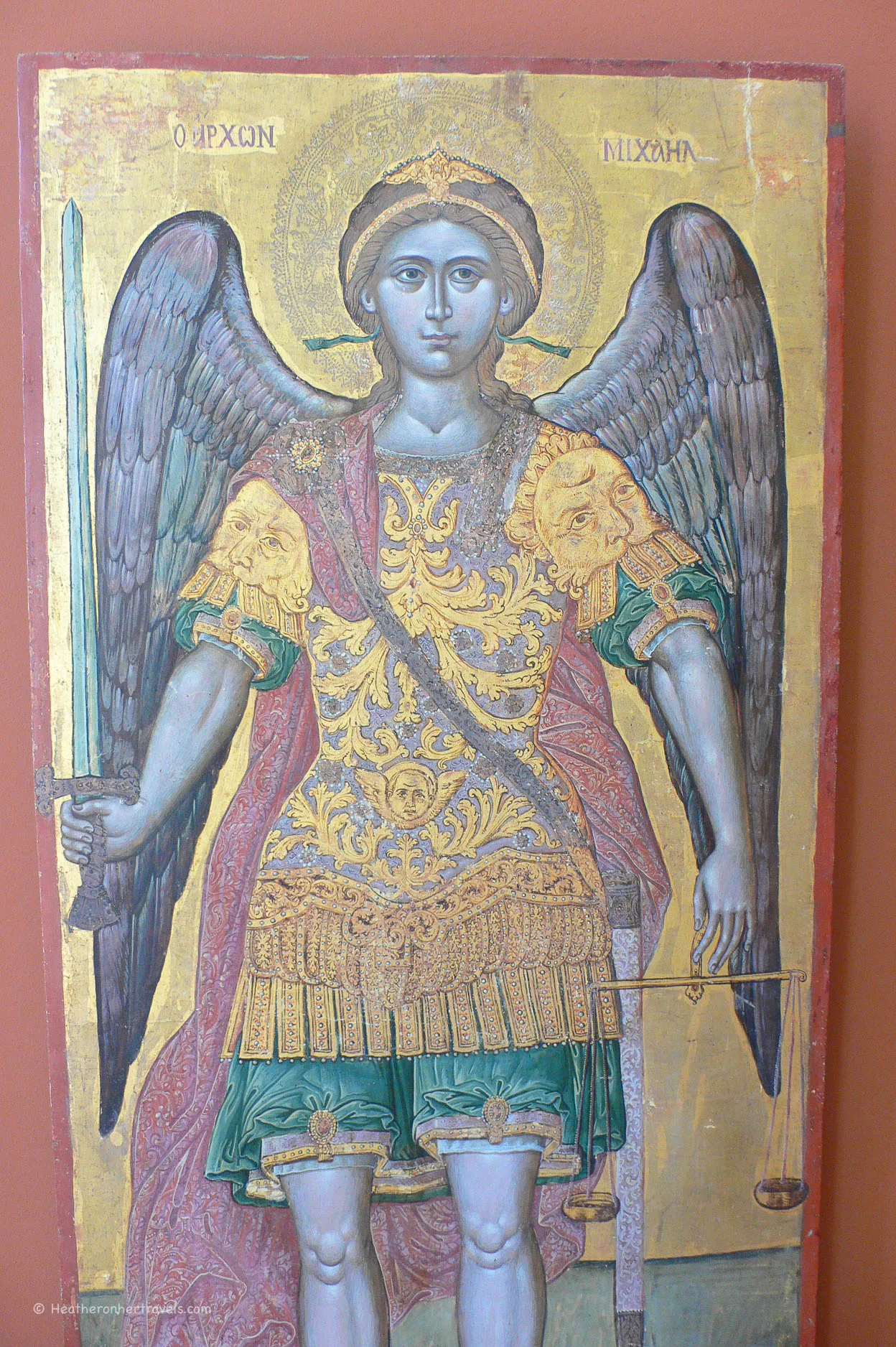 Religious artwork from Zakynthos Museum