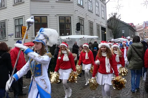 Christmas marching band in Haga, Gothenburg Photo: Heatheronhertravels.com