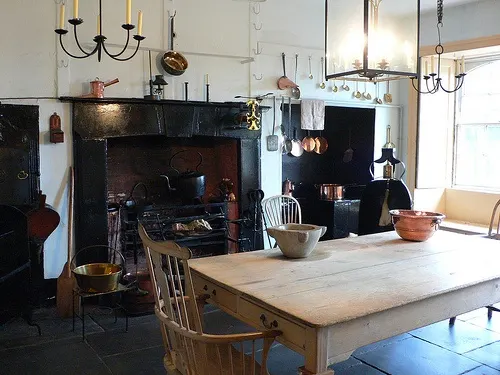 The kitchen at the Georgian house, Bristol Photo; Heatheronhertravels.com