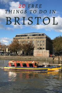 20 free things to do in Bristol - things to see that are fun and won't cost you a penny including free things for families, Bristol's heritage, parks and free museums