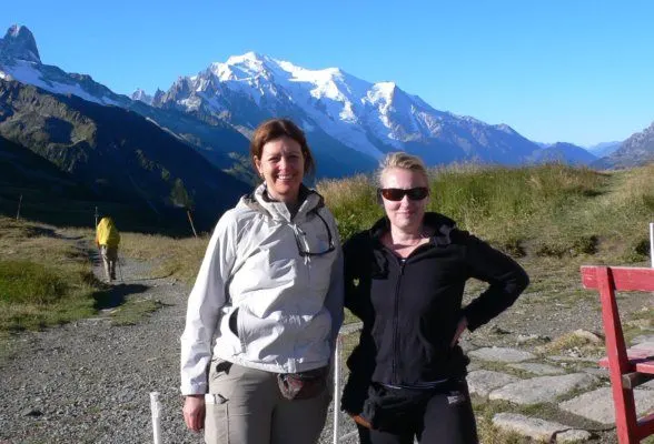 Walking on the Tour de Mont Blanc