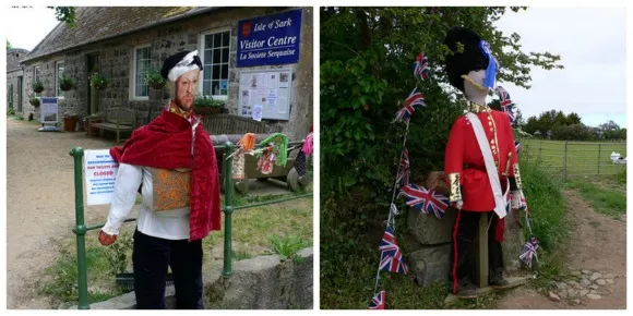 Scarecrow week on Sark Photo: Heatheronhertravels.com