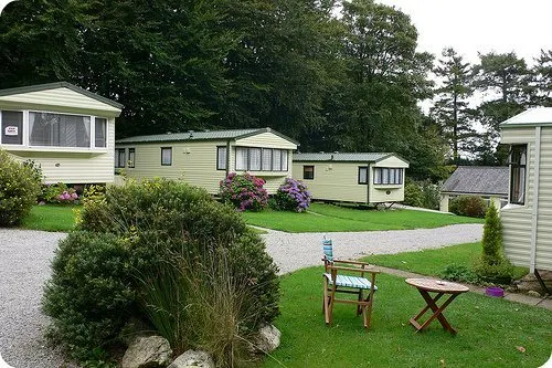 Mobile homes at Woodovis Park, near Tavistock, Devon Photo: Heatheronhertravels.com