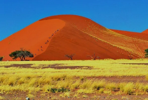 Water in the desert, Namibia