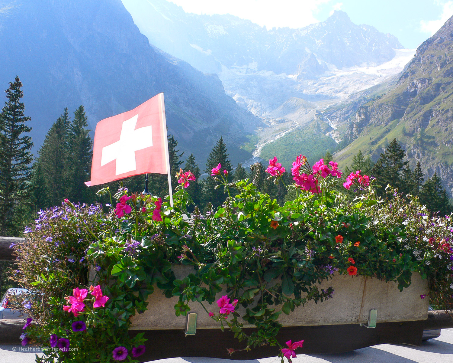 Auberge de Glaciers at La Foully on the Tour de Mont Blanc