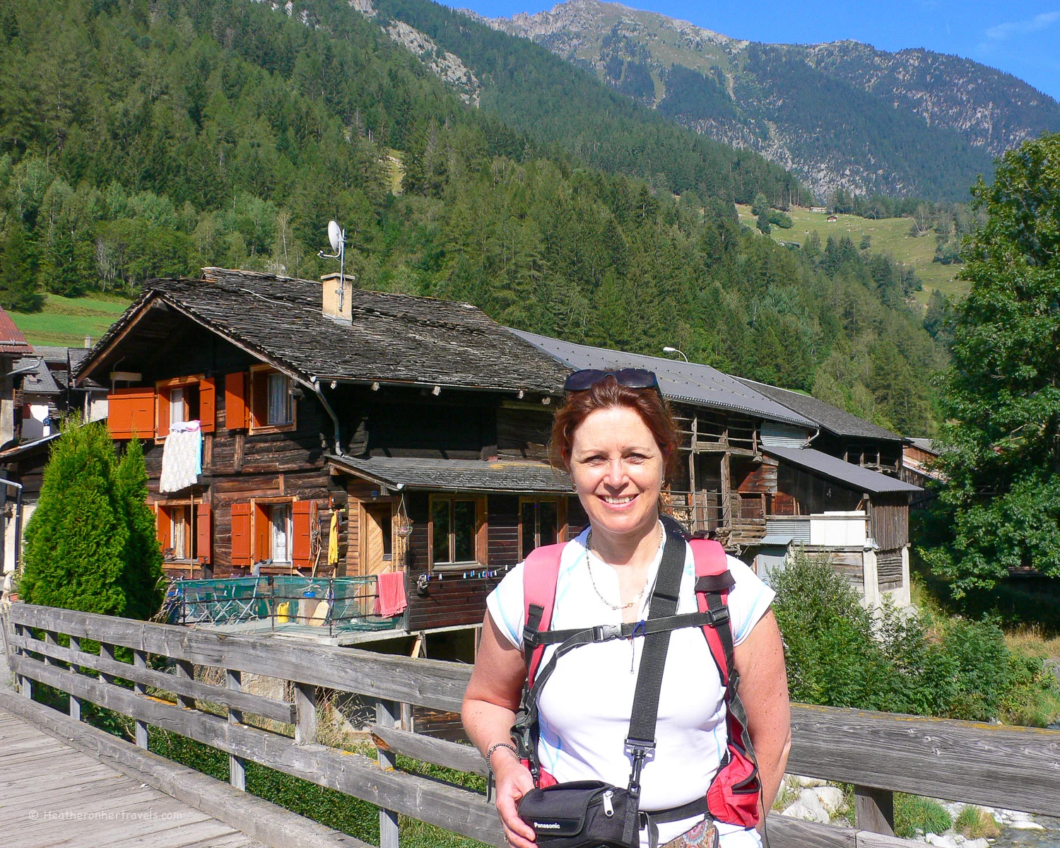 On the bridge at Issert