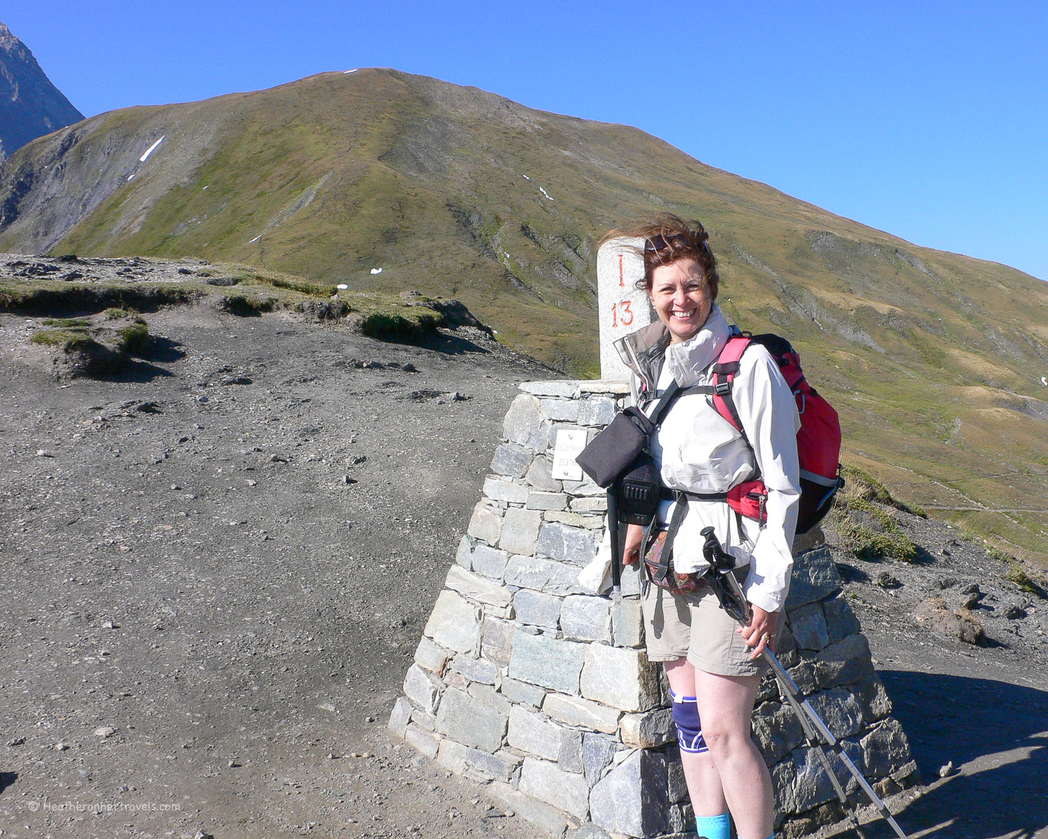 Grand Col Ferret on the Tour de Mont Blanc