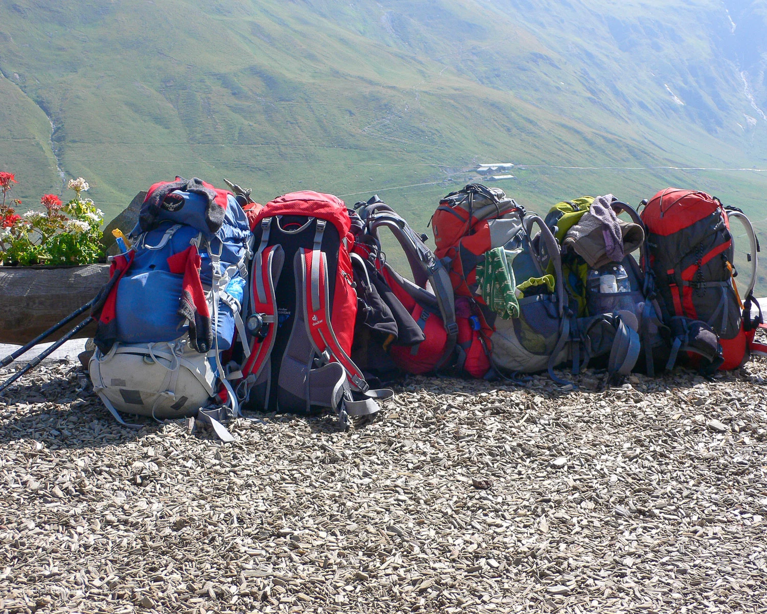 La Peule on the Tour de Mont Blanc