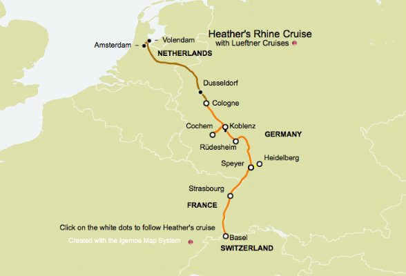 Rhine Cruise Map Featured 