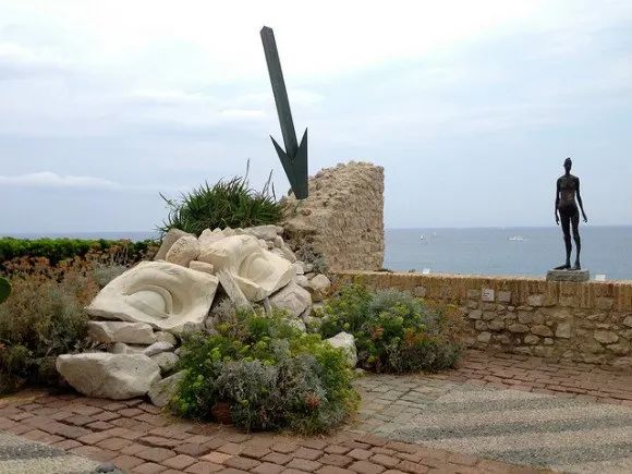 Terrace of Musee Picasso, Antibes Photo: Heatheronhertravels.com