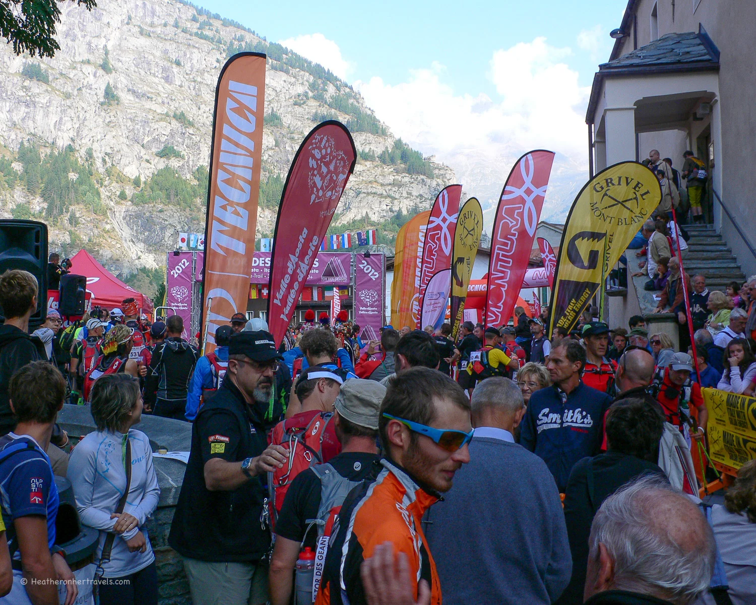 Tor des Geants at Courmayeur, Italy