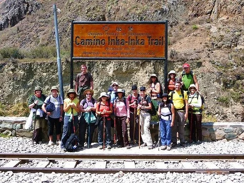 Walking the Inca trail in Peru Photo: Jonathan Lillie