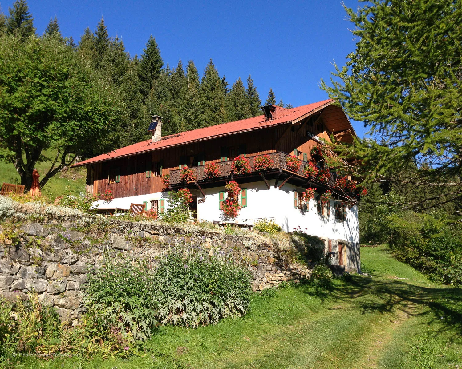 Refuge Nant Borrant on the Tour de Mont Blanc