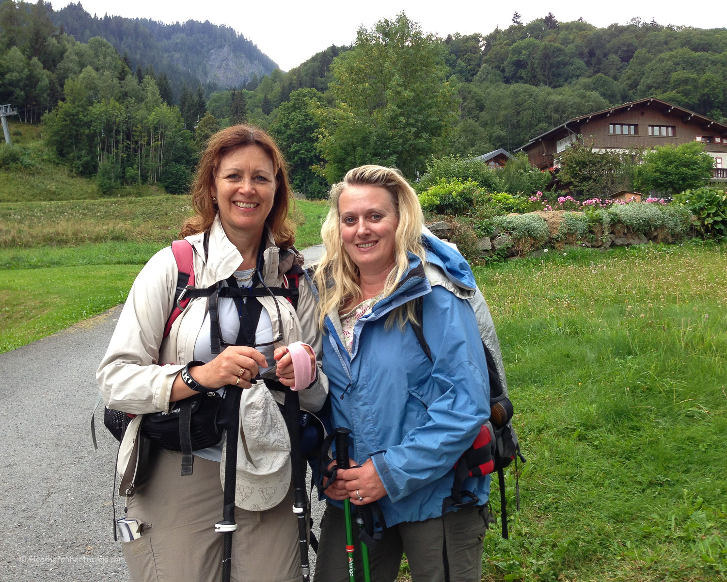 We finally finished the Tour de Mont Blanc at Les Houches