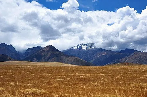 A view of the Andes in Peru Photo: Jonathan Lillie