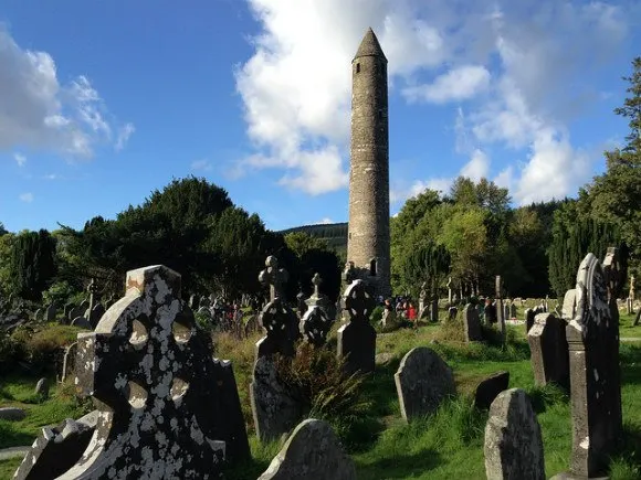 Glendalough Monstic Settlement on the Wild Wicklow Tour Photo: Heatheronhertravels.com