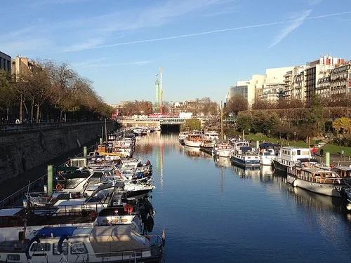 Canal Saint Martin in Paris Photo: Heatheronhertravels.com