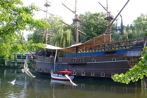 Lake in the Tivoli Gardens, Copenhagen Photo: Heatheronhertravels.com