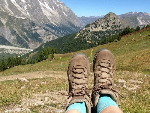 Choosing your walking boots for hiking in Europe Photo: Heatheronhertravels.com