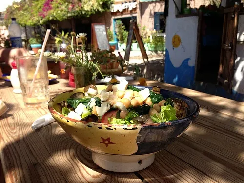 Chickpea Salad in Morocco Photo: Heatheronhertravels.com