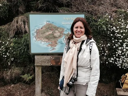 Arriving at Skomer Island in Wales Photo: Heatheronhertravels.com