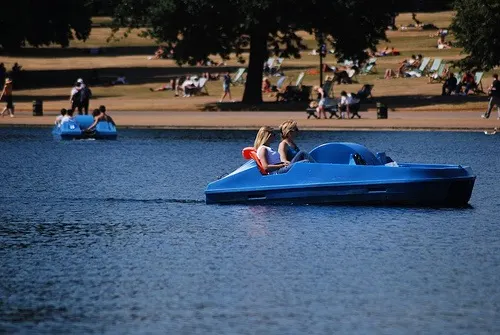 Hire a Pedalo in Hyde Park - hen weekend London