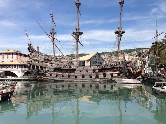 Ship used in the film Pirates of the Caribbean Photo: Heatheronhertravels.com