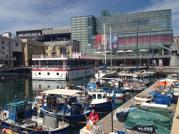 The port of Genoa Photo: Heatheronhertravels.com