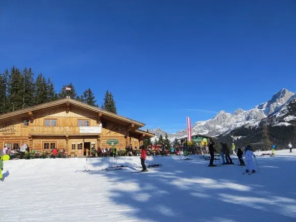 Skiing for all the family in Filzmoos, Austria