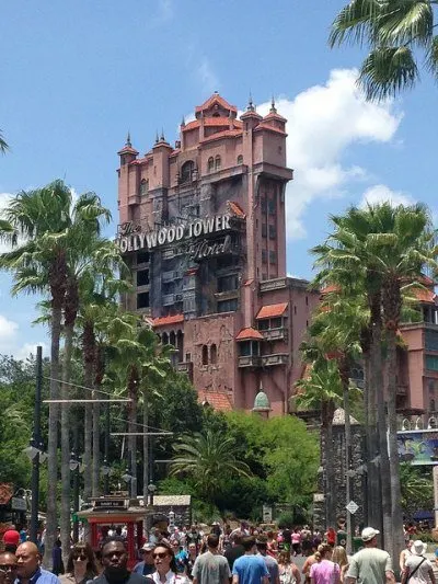 Hollywood Tower in Disneyworld