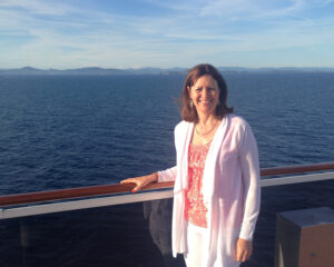 What to pack on a Mediterranean Cruise - a light cardigan to wear on cooler evenings Photo: Heatheronhertravels.com