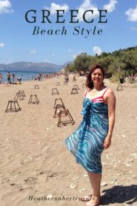 Greek Beach style - what to wear on the beach in Greece