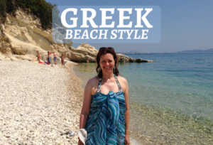 Greek beach style Heatheronhertravels.com