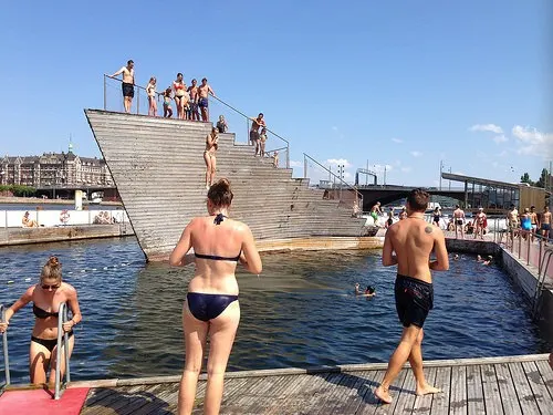 Swim in the harbour baths at Islads Brygge in Copenhagen Photo: Heatheronhertravels.com