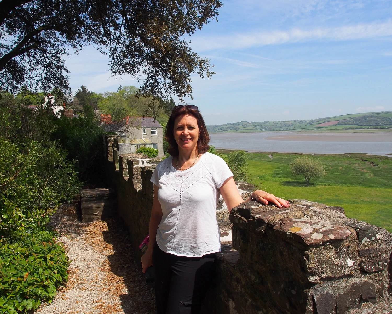 Laugharne castle Wales Photo Heatheronhertravels.com