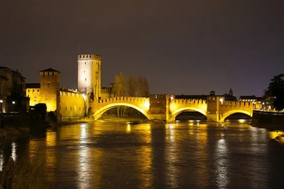 Pietra bridge in Verona, Italy