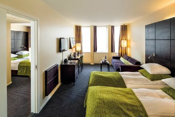 An executive room with connecting rooms at The Square Hotel, Copenhagen Photo: www.thesquarecopenhagen.com