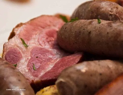  Pork features heavily in the Törggellen feast in South Tyrol Photo: Lee McIntyre