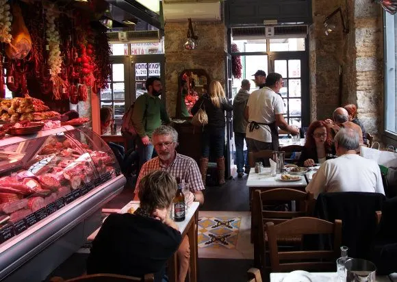 Charcuterie and Meze at Karamanlidika in Athens Photo: Heatheronhertravels.com