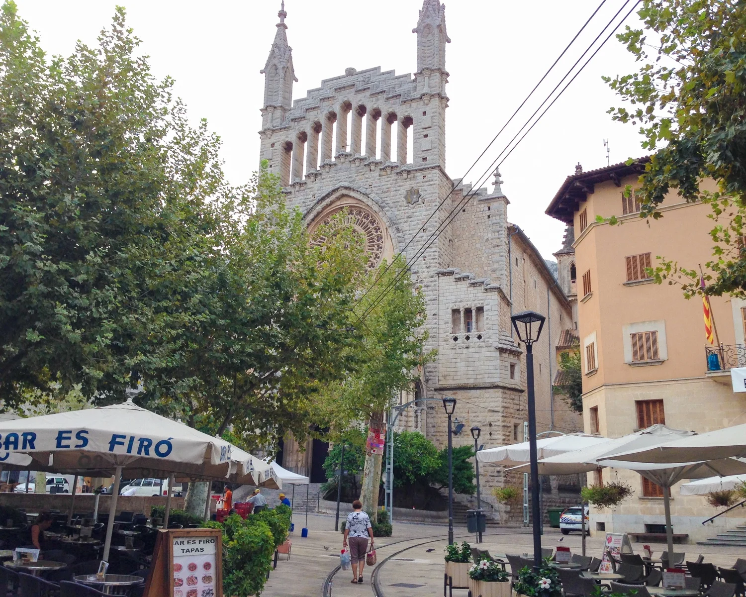 Church at Soller - GR221 Dry Stone Route Mallorca Photo Heatheronhertravels.com