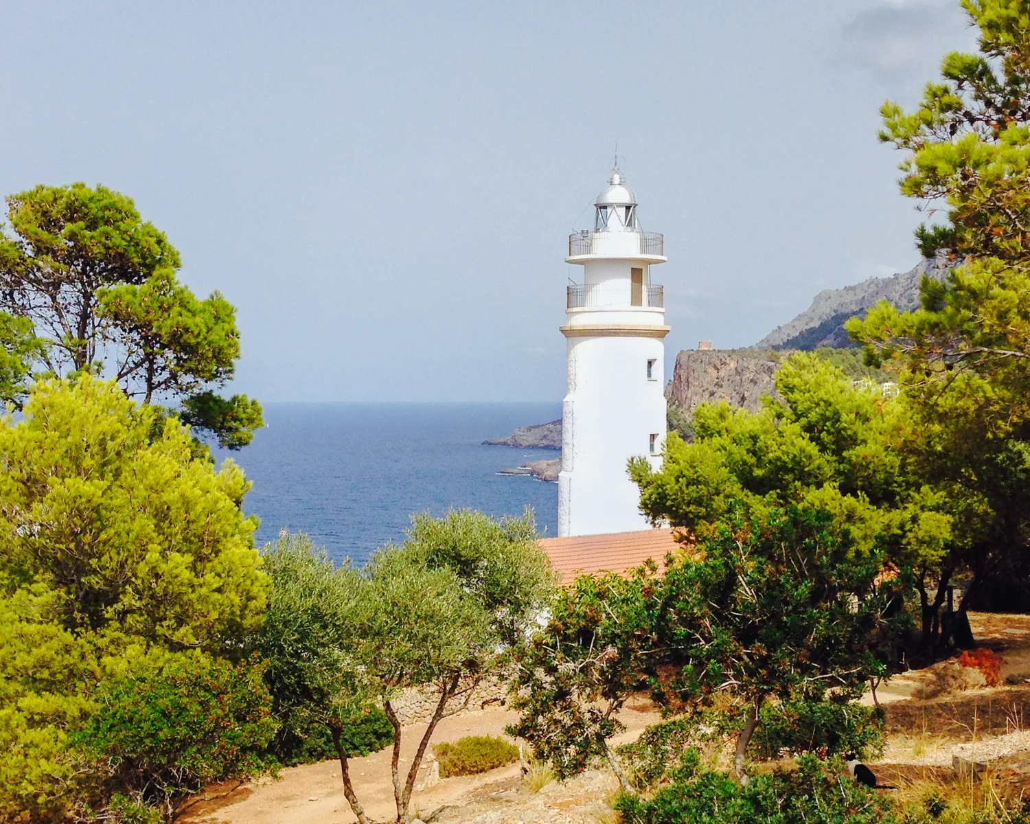 Muleta lighthouse at Soller - GR221 Dry Stone Route Mallorca Photo Heatheronhertravels.com