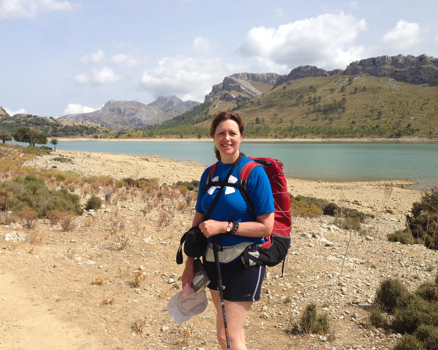 Reservoir Cuber - GR221 Dry Stone Route Mallorca Photo Heatheronhertravels.com