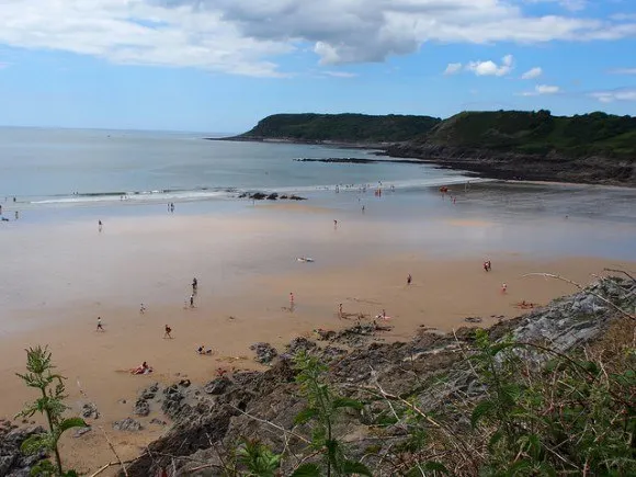 Caswell Bay on the Gower Peninsula, South Wales Photo: Heatheronhertravels.com