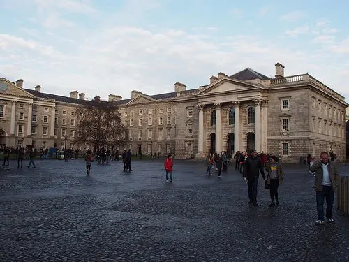 The quad at Trinity College, Dublin Photo: Heatheronhertravels.com