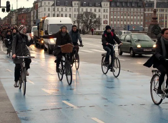 Bicycles are everywhere on the streets of Copenhagen Photo: Heatheronhertravels.com