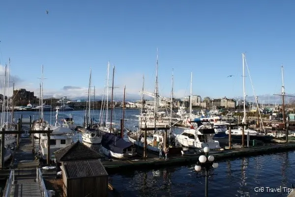 Things to do in Victoria BC - Fisherman's Wharf in Victoria, BC, Canada Photo: gr8traveltips.com