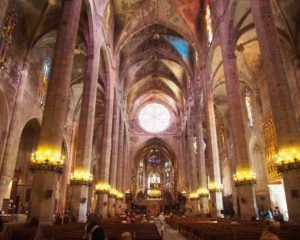 Cathedral in Palma in Mallorca Photo Heatheronhertravels.com