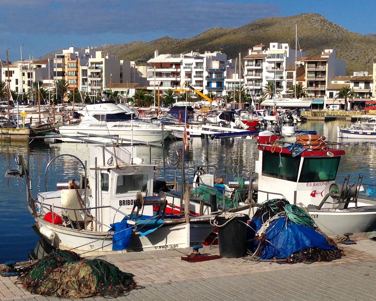 Port de Pollenca in Mallorca Photo Heatheronhertravels.com