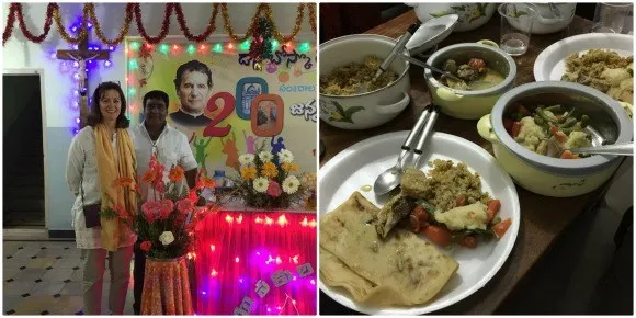 Celebration of Don Bosco Father's feast day, Ananthapur, India Photo: Heatheronhertravels.com