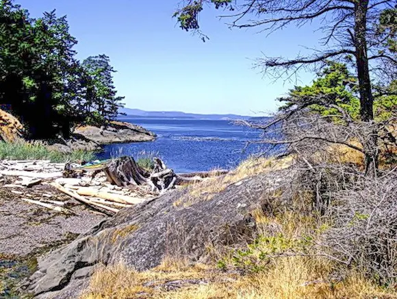 Gulf Islands kayaking Photo: Hikebiketravel.com